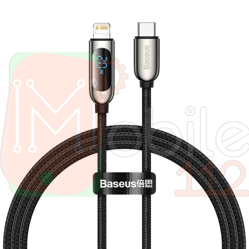 Кабель зарядки Baseus Display Fast Charging Cable Type C to Lightning 20W 1м CATLSK-01