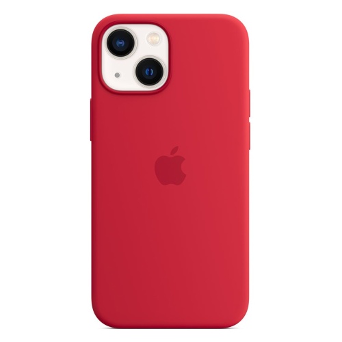 Чохол Silicone case для iPhone 13 mini оригінал (червоний red №4)