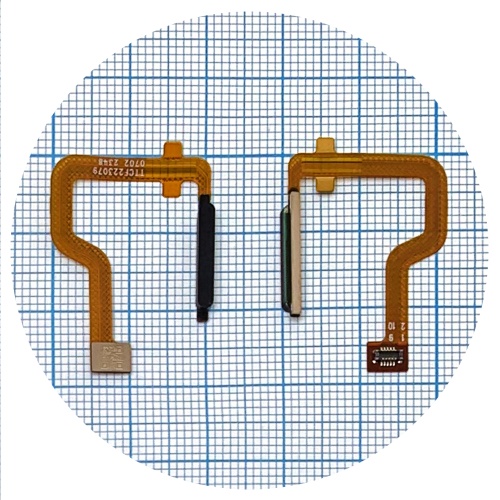 Шлейф Motorola Moto G32 XT2235 із сканером відбитка пальцa (сірий)