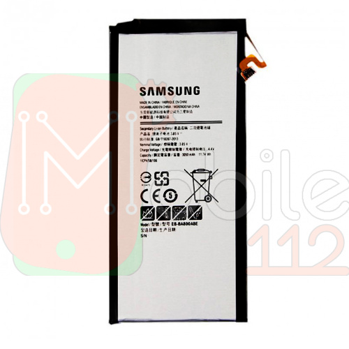 Акумулятор Samsung EB-BA800ABE, 3050mAh A800F Dual Galaxy A8 Розпродаж