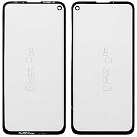 Стекло дисплея Google Pixel 4A 5G G025I (OCA Pro с пленкой)