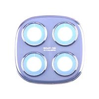 Скло камери Xiaomi Redmi Note 14 Pro 5G (з фіолетовою рамкою)