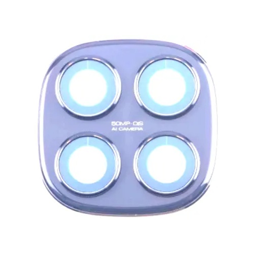 Скло камери Xiaomi Redmi Note 14 Pro 5G (з фіолетовою рамкою)