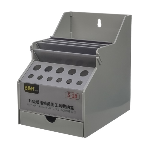 Настільний органайзер для інструментів B&R S-28, пластиковий, шгв 12 x 16 x 17 см фото 2