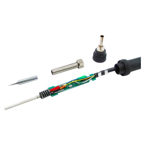 Паяльна станція Aida 5000 фен, паяльник, блок живлення 30V 5A, USB A 5V 2A, цифрова індикація фото 7