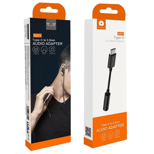Перехідник WUW X211 Type-C to 3.5mm фото 3 Перехідник WUW X211 Type-C to 3.5mm фото 3
