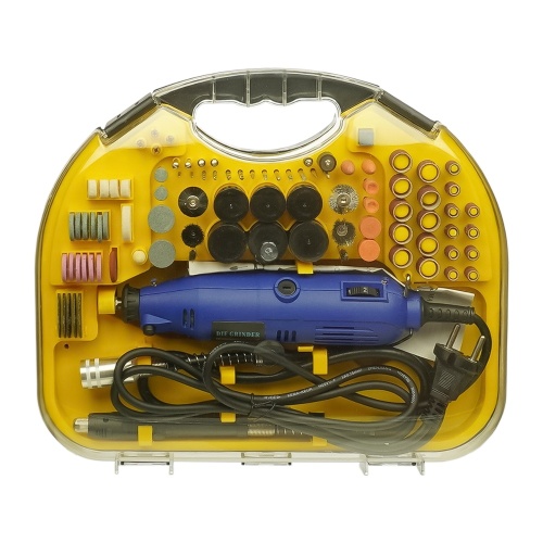 Бормашина в кейсе Aida A-062 (набор насадок для гравировки, шлифовки, полировки, 8000-35000 об/мин, 220V, 130W) фото 8