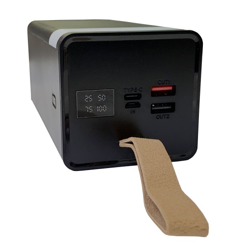 Power Bank Павербанк WUW Y117 5V 2.1A 50000 mAh Large Capacity Чорний фото 7