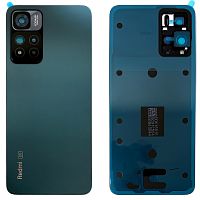 Задняя крышка Xiaomi Redmi Note 11 Pro+ Plus 5G (зеленая Original New со стеклом камеры)