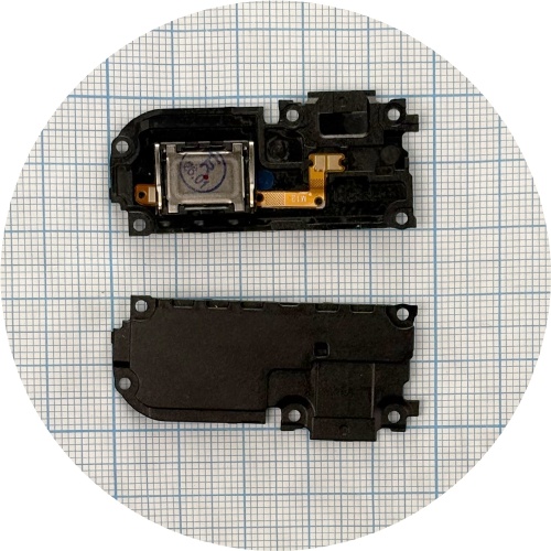 Звонок Realme C33 RMX3624 в рамке - полифонический динамик