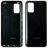 Задняя крышка Samsung Galaxy A02s A025F, M02s M025F (черная оригинал Китай)