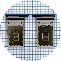 Тримач Sim картки Samsung Galaxy S24 FE S721 (чорний на 2 SIM)