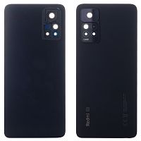 Задня кришка Xiaomi Redmi Note 11 Pro 5G (сіра оригінал Китай зі склом камери)