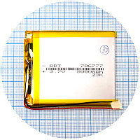 Акумулятор універсальний 706777 70 х 60 х 6 мм 5000 mAh 3.7V