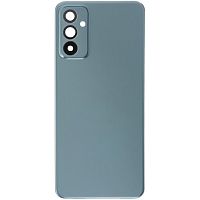 Задняя крышка Samsung Galaxy M23 5G M236B (голубая со стеклом камеры)