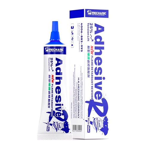 Клей вогнестійкий Mechanic R7  - 60 мл прозорий фото 2