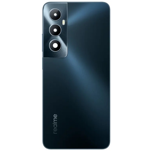 Задня кришка Realme C65 4G (чорна зі склом камери)