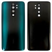 Задня кришка Xiaomi Redmi Note 8 Pro M1906G7I (зелена зі склом камери)