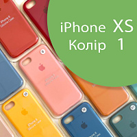 Чохол Silicone case для iPhone X, iPhone XS (зелений №1)