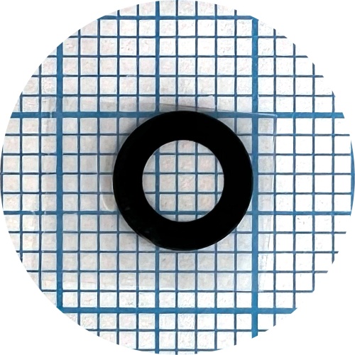 Скло камери Samsung Galaxy A73 A736 (чорне) фото 3