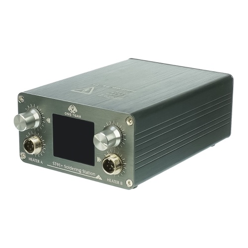 Паяльная станция прецизионная OSS TEAM ST91+ (2 паяльника стандарта T12: прямой и изогнутый конус; 4 канала памяти, 150W, 80C - 400C) фото 4
