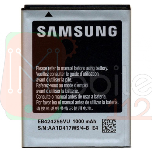 Акумулятор Samsung EB424255VU VA оригінал Китай B360E S3350 S3850 S5220 S5222 C3510 1000 mAh