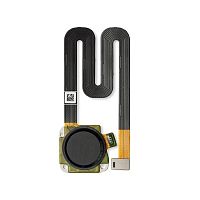 Шлейф Motorola XT1924 Moto E5 Plus со сканером отпечатка пальца (черный)