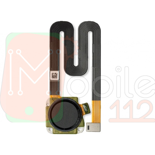 Шлейф Motorola XT1924 Moto E5 Plus зі сканером відбитка пальця (чорний)