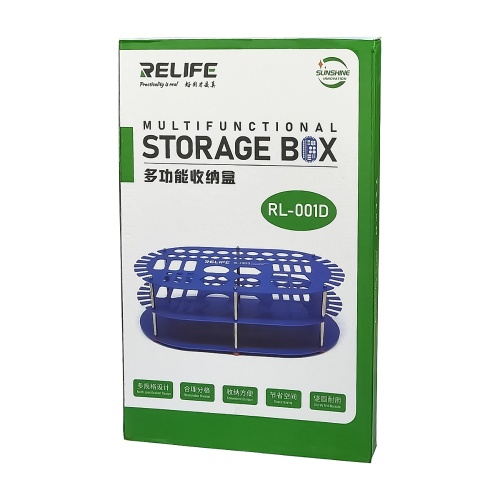 Настільний органайзер для інструментів Relife RL-001D, металевий, шгв 29 x 17 x 9 см фото 3