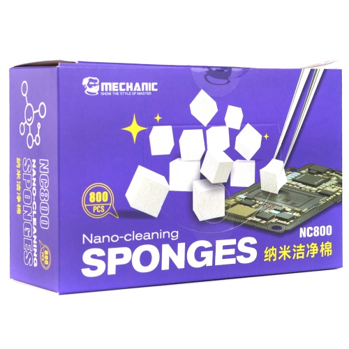Нано - губка Mechanic NC800 для очищення, униіверсальна, комплект 800 шт фото 2 Нано - губка Mechanic NC800 для очищення, униіверсальна, комплект 800 шт фото 2