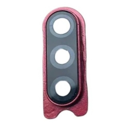 Скло камери Samsung Galaxy A20S A207F у рамці (з червоною рамкою)