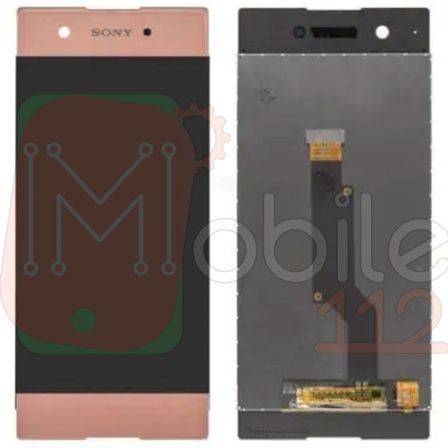 Дисплей Sony Xperia XA1 Plus G3416 G3412 G3426 G3421 G3423 з тачскріном (рожевий оригінал Китай з рамкою)