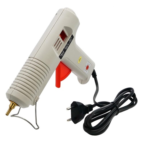 Термоклейовий пістолет TNI-U TU-965A (220V, 100W, регулювання t 140 - 220 гр C, сопло d=2mm, клей d=11,2mm) фото 3 Термоклейовий пістолет TNI-U TU-965A (220V, 100W, регулювання t 140 - 220 гр C, сопло d=2mm, клей d=11,2mm) фото 3