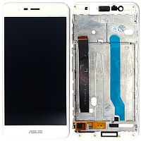 Дисплей Asus ZenFone 3 Max ZC520TL X008D + тачскрин (белый с передней панелью)