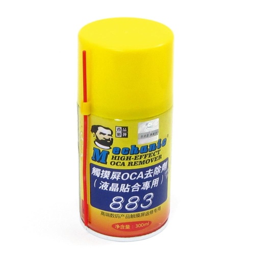 Спрей з розчинником Mechanic OCA 883 (300 гр.) для видалення клею та обробки поверхонь перед склеюванням