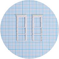 Держатель Sim карты Samsung Galaxy A05 A055 (зеленый на 2 SIM + Micro SD)