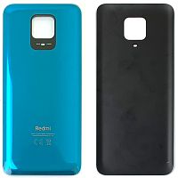 Задняя крышка Xiaomi Redmi Note 9S, Redmi Note 9 Pro Max совм. Redmi Note 9 Pro (синяя)