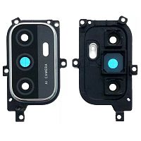 Скло камери Oppo A53 A53s A33 A32 (у чорній рамці)