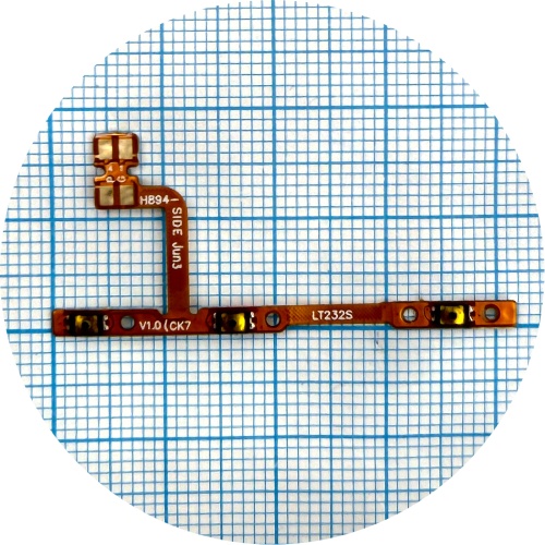 Шлейф Infinix Note 30 4G, Note 30 Pro X678B, Note 30i X6716 з кнопками включення та гучності