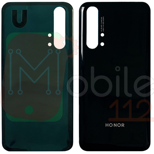 Задня кришка Huawei Honor 20 Pro YAL-L41 YAL-AL10 (чорна)