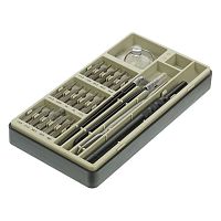 Набор инструментов Aida 223-1 23in1 (ручка, 15 бит, лопатка, присоска, медиатор, 2 пинцета, SIM-ключ, магнитайзер)