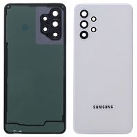 Задняя крышка Samsung Galaxy A32 4G A325F (белая оригинал Китай со стеклом камеры)