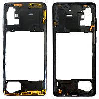 Рамка корпусу Samsung Galaxy A71 A715F (чорна)