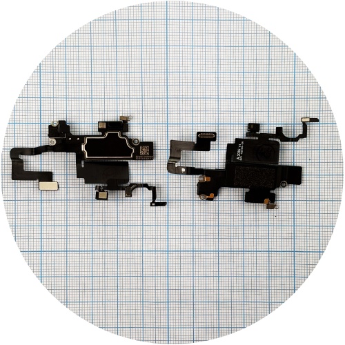 Шлейф Apple iPhone 12 Mini з датчиком наближення, мікрофоном та динаміком (оригінал 100%)