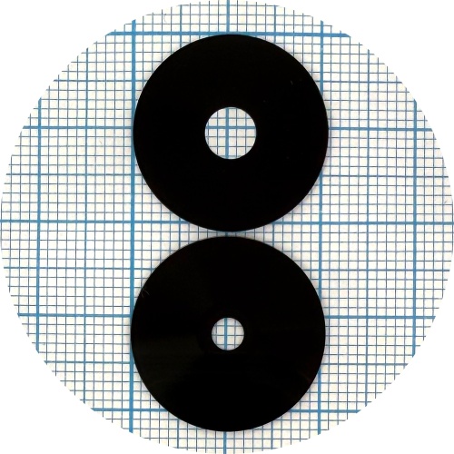 Скло камери Realme C55 (чорне комплект 2 шт) фото 2