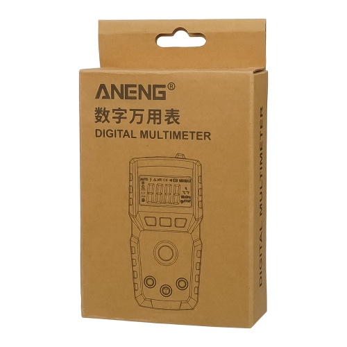 Мультиметр цифровий Aneng M108 з автовизначенням, з детектором прихованої проводки, з підсвічуванням (струм до 2А) фото 5