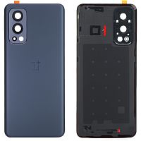 Задня кришка OnePlus Nord 2 5G (сіра Original New зі склом камери)