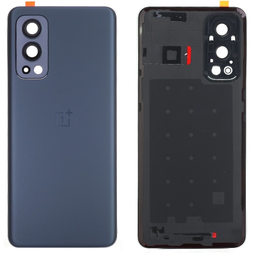 Задня кришка OnePlus Nord 2 5G (сіра Original New зі склом камери)