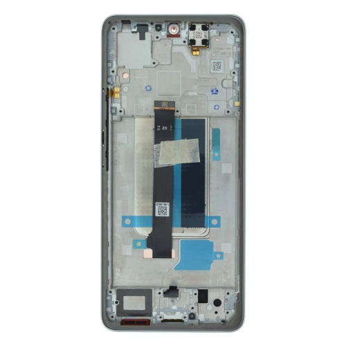 Дисплей Xiaomi Redmi Note 13 Pro+ Plus 5G з тачскріном (оригінал 100% з сріблястою рамкою)