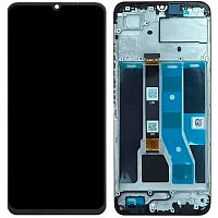 Дисплей Realme C53 RMX3760 з тачскріном та рамкою (оригінал Китай)